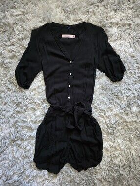 JustFab Black Romper - Size XS
